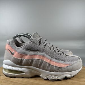 Nike Air Max 95 GS Womens 8.5 (Youth 7) 310830-011 Running Shoes Pink Grey